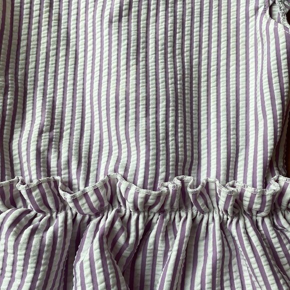 6-12 months Ruffle Butts- Peplum One Piece - Picture 3 of 6